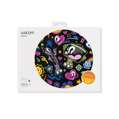 Bảng vẽ cảm ứng Wacom Intuos M with Bluetooth CTL-6100WL black (đen)-Hàng Chính Hãng