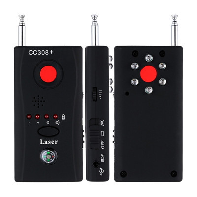 ROGTZ - Máy Phát Hiện Nghe Trộm C308 - Phát Hiện Camera, Định Vị GPS Hiệu Quả, Phát Hiện Đa Tần Số, Công Nghệ Quét Hồng Ngoại, Cảnh Báo Thông Minh, Pin 500mAh Hoạt Động Bền Bỉ, Thiết Kế Hiện Đại - Hàng Chính Hãng