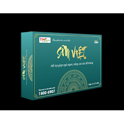 Sâm Việt - giúp ngủ ngon, nâng cao sức đề kháng