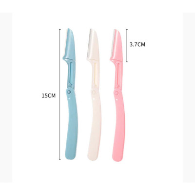 Dao Cạo Chân Mày Nữ - Vỉ 03 Dao Cạo Chân Mày