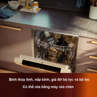 Máy pha cà phê Drip xay và pha tự động thương hiệu Hà Lan Philips HD7900/50 - Hàng nhập khẩu (Bảo Hành 12 Tháng)