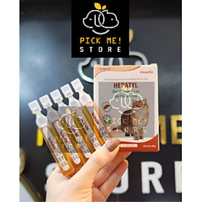 Vemedim Hepatyl Giúp Bổ Gan, Giải Độc Gan, Bảo Vệ và Thanh Lọc Gan Cho Chó Mèo - Dạng ống Dễ Uống