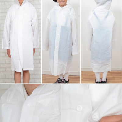 Combo 03 Đồ đi mưa trong suốt Seiwa Pro Rain Coat - Nội địa Nhật Bản
