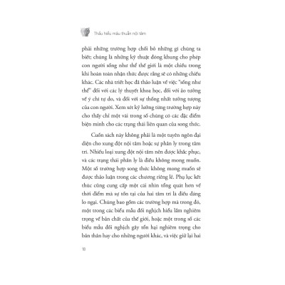 Sách - Thấu Hiểu Mâu Thuẫn Nội Tâm