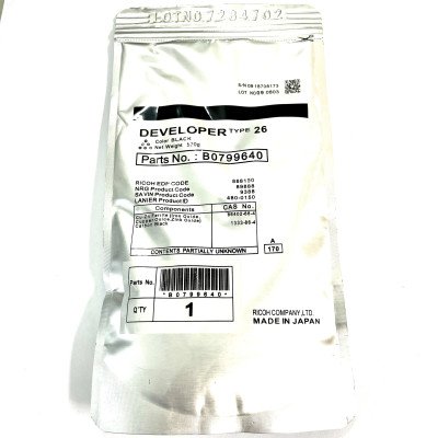 Bột từ Type 26: Dùng cho máy photocopy Ricoh 4000/ 5000/ 4001/ 5001/ 4002/ 5002/ 5003 ( HA - Hàng nhập khẩu )