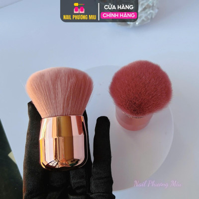 Chổi Phủi Bụi Nail Lông Mịn Mềm, Thiết Kế Đầu Nấm, Chất Liệu Sợi Tổng Hợp, Hiệu Quả Loại Bỏ Bụi Bẩn Cho Mọi Thợ Làm Nail