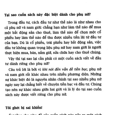Rich Woman - Người Phụ Nữ Giàu - Kiểm Soát Đồng Tiền Quản Lý Cuộc Đời (Tái Bản 2024)