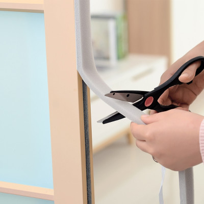 Bộ 2 Miếng Mút Dán Khe Cửa Đa Năng Cách Âm, Chắn Gió, Bụi Bẩn Cao Cấp - Hàng Nhập Khẩu