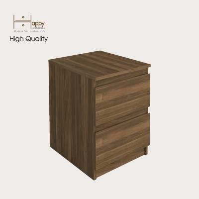 [Happy Home Furniture] DOOBIE,  Táp đầu giường  - 2 ngăn kéo ,  40cm x 48cm x 55cm ( DxRxC), THK_002