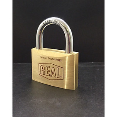 Khoá bấm Real đồng thau RM60mm