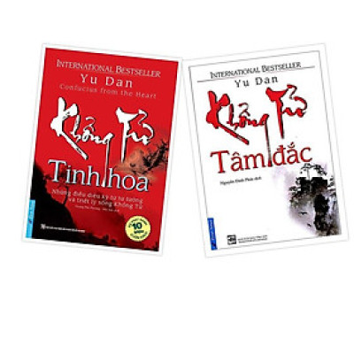 Sách - Combo Khổng Tử Tinh Hoa + Khổng Tử Tâm Đắc  - First News