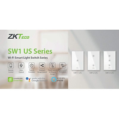 Công tắc điện thông minh ZKTeco SW12-US