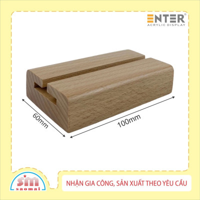 Đế gỗ Enter E43 / E44 10cm