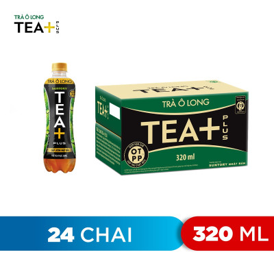 Thùng 24 Chai Trà Ô Long Tea+ Plus (320ml/Chai)