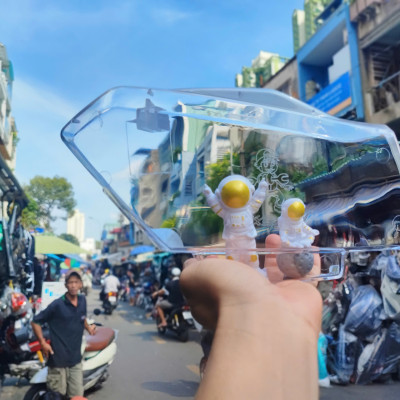 Cặp Cốp, ốp hông Dream trong suốt tặng kèm 4 phi hành gia
