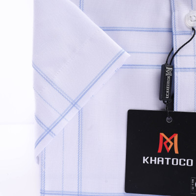 Áo sơ mi tay ngắn Khatoco