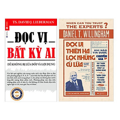 Combo Đọc Vị Bất Kỳ Ai + Đọc Vị Thiên Hạ Lọc Những Cú Lừa