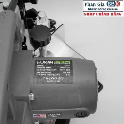 [LOẠI 1] Máy cắt nhôm HUKAN 255mm Chạy trực tiếp , Công suất 1850W,  Bảo hành 1 năm, 100% dây đồng