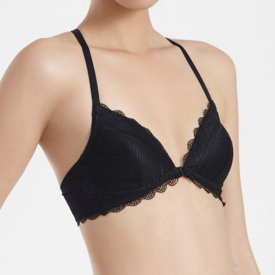 Áo lót nữ ren không gọng mút  mỏng kiểu dáng sexy RAY002