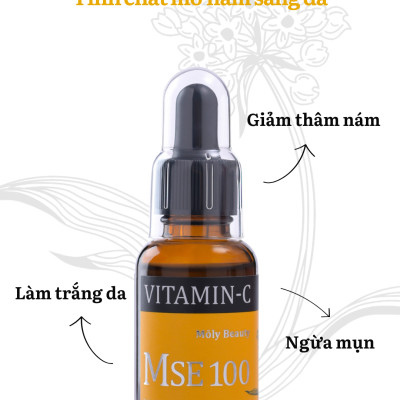 MSE100 Super Essence VC - Tinh chất mờ nám sáng da Vitamin C 30ml – Mōly Beauty