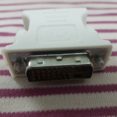 Đầu chuyển DVI to VGA - Đầu chuyển cổng DVI ra cổng VGA - Hàng chính hãng