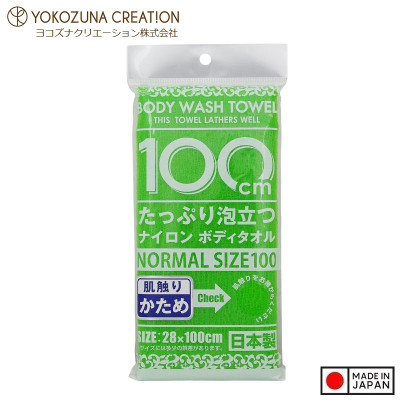 Khăn tắm tạo bọt Yokozuna Creation 28x100cm - Hàng Nội Địa Nhật Bản