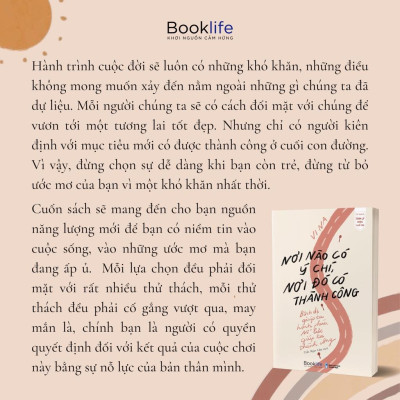 Sách  Nơi Nào Có Ý Chí, Nơi Đó Có Thành Công - 1980 Books - BẢN QUYỀN