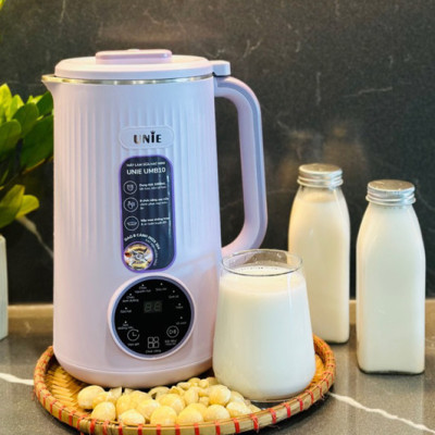 Máy làm sữa hạt Unie UMB10,Lưỡi dao 8 cánh inox 304 cao cấp,Dung tích 1L,công suất 800W,8 chức năng xay nấu- hàng chính hãng