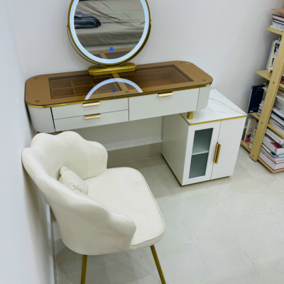 Bộ bàn ghế trang điểm nhập khẩu Tundo