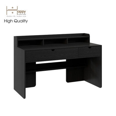 [Happy Home Furniture] CIRCLE , Bàn làm việc 2 ngăn kéo, 140cm x 60cm x 91cm ( DxRxC), BAN_046