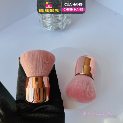 Chổi Phủi Bụi Nail Lông Mịn Mềm, Thiết Kế Đầu Nấm, Chất Liệu Sợi Tổng Hợp, Hiệu Quả Loại Bỏ Bụi Bẩn Cho Mọi Thợ Làm Nail