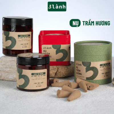 Nụ Trầm Hương 3 Lành Hộp 50gr Tự Nhiên 100 % Không Hóa Chất Tạp Chất Thờ Cúng Thư Giãn Xông Nhà