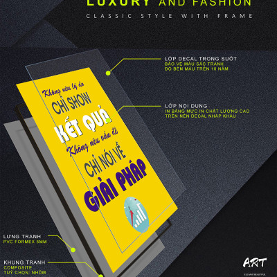 Tranh động lực Không nêu vấn đề - chỉ nói về giải pháp-Model: AZ1-0429