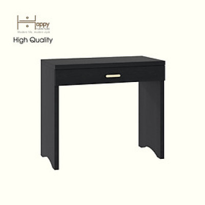 HAPPY FURNITURE , Bàn trang điểm 1 ngăn kéo - CHEVY, BAN_136 , 90cm x 45cm x 78cm DxRxC
