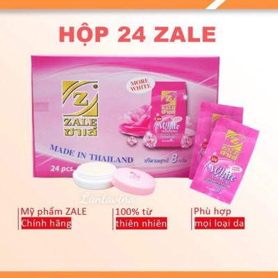 Combo 03 Hủ Kem dưỡng da Zale tặng 01 hủ cùng loại - KEM DƯỠNG TRẮNG DA ZALE HỒNG 8G
