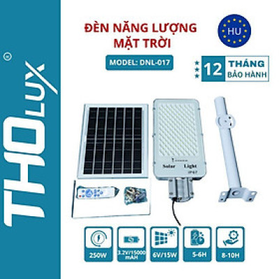 Đèn năng lượng mặt trời DNL-017 Tholux 250W
