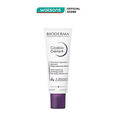 Kem Dưỡng Bioderma Cicabio Crème+ Phục Hồi Da 40ml