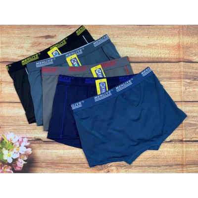 Combo 5 Quần Lót Đùi Nam Thun Lạnh Lưng Nhỏ Menlive ML3 – Mát Lạnh, Co Giãn 4 Chiều