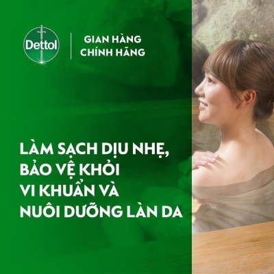 Sữa tắm Dettol Onzen kháng khuẩn dưỡng ẩm bơ & lô hội - chai 900g