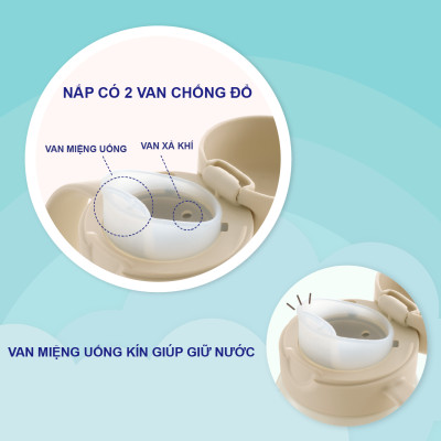 Bình tập uống trực tiếp RICHELL Nhật TLI 200ml | Baby