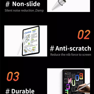 Bút Cảm Ứng Wiwu Pencil W Dành Cho iPad Pro và các dòng iPad / iPad Mini Có Sạc Không Dây Từ Tính, Có Chỉ Báo Pin Trên Thân Bút  hỗ trợ viết vẽ nghiêng hơn 60 độ, chống tì tay, trang bị nam châm hít vào iPad - Hàng Chính Hãng