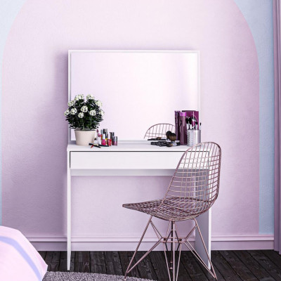 Bàn phấn gỗ ép đẹp trang nhã SMLIFE Milana