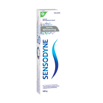 Kem Đánh Răng Trắng Sáng Sensodyne Gentle Whitening 100g