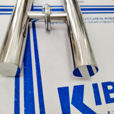 Cặp Tay Nắm Cửa Cổng Inox 304 Ống Phi 32