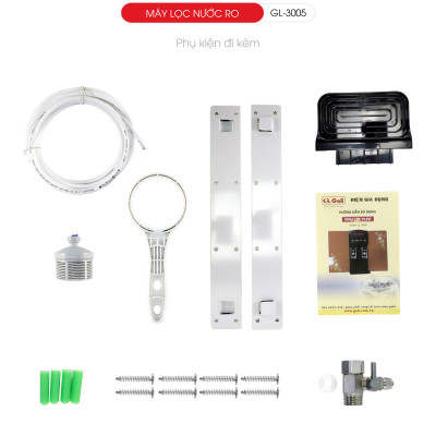 Máy lọc nước treo tường Gali công nghệ lọc RO Gali GL-3005 2 in 1 nước nóng nước mát. Hàng chính hãng bảo hành 12 tháng.