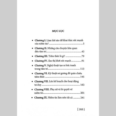 Sức Mạnh Của Niềm Tin