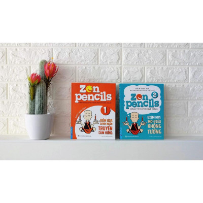 Sách Zen Pencils Tập 1 Biếm Họa Danh Ngôn Truyền Cảm Hứng First News