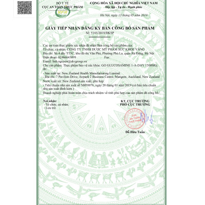 Bộ Sản Phẩm Bổ Tim, Bổ Xương Khớp New Zealand: Bổ Tim Nutri Co Q10 160g Hawthorn -30 Viên; Go Glucosamine 1-A-Day 1500mg