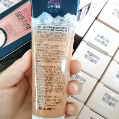 Kem đánh răng Bamboo Salt muối hồng Himalaya hương hoa bạc hà 100g