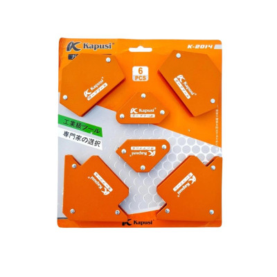Bộ 6 ke góc nam châm 4 ke góc 25lbs, 2 ke góc 10 lbs kapusi